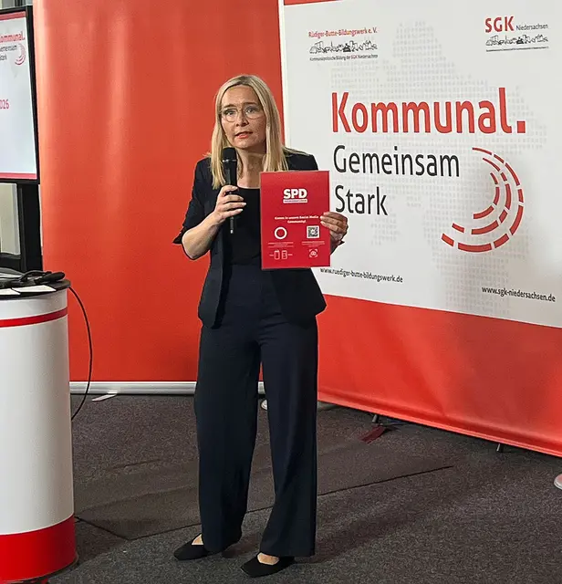 Dörte Liebetruth - Landtagsabgeordnete und Generalsekretärin der SPD Niedersachsen