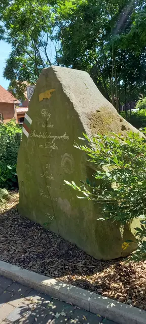 Der Dicke Stein Wennigsen und der Riese Düsterer | Foto: Winfried Gehrke