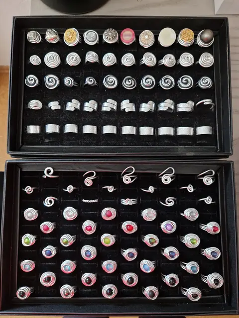 Kunsthandwerkermarkt in der Kongresshalle Augsburg - Beispiel Schmuck | Foto: myheimat