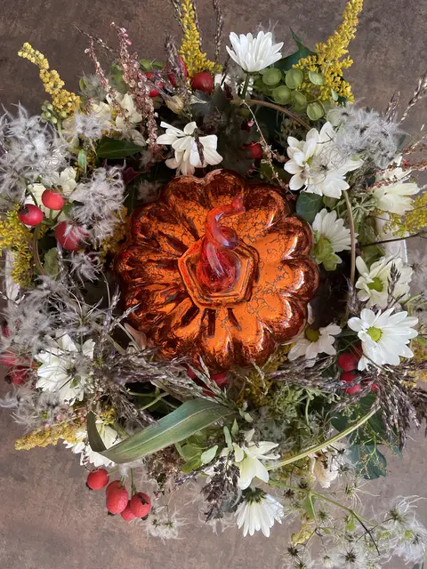 Kunsthandwerkermarkt in der Kongresshalle Augsburg - Beispiel Floristik | Foto: myheimat