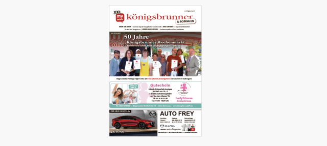 Den „königsbrunner“ 10/2025 hier als E-Paper lesen