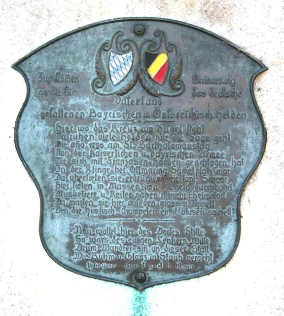 Tafel am Lindenkreuz | Foto: Dr. Hubert Raab