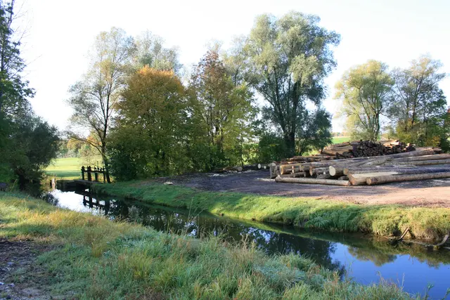 Die Paar mit der tiefen Gumppen war hier der Badeplatz für die Kinder nach dem 2. Weltkrieg, wo manche das Schwimmen erlernten | Foto: Dr. Hubert Raab
