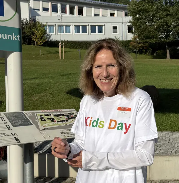 Am Ende des Tages konnte sich die Gobernorin des Distrikt 1820 Rotarierin Gisela Falk über einen gelungenen Kids Day freuen! | Foto: Rotary Club Marburg