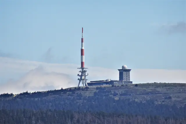 Brocken von der Achtermannshöhe aufgenommen