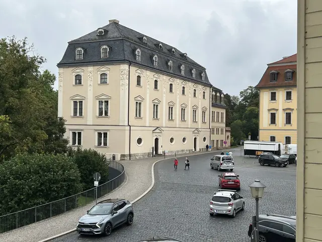Blick auf die Anna-Amalia-Bibliothek. 