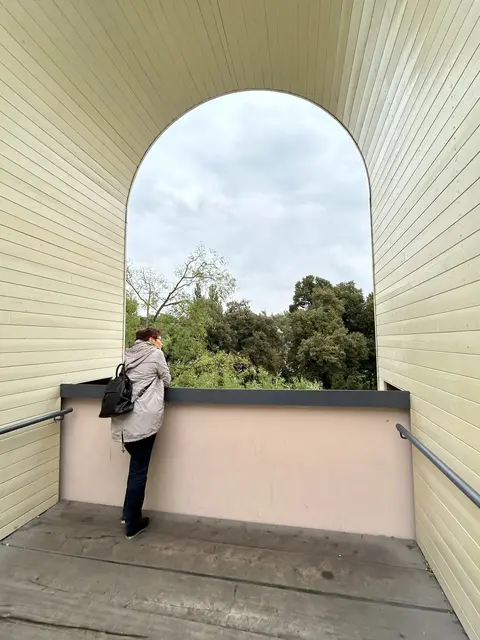 Blick auf den Park an der Ilm (Ilmpark). Goethe war an der Gestaltung beteiligt 
