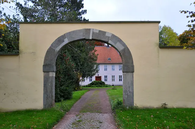 Blick auf das Obergut von Egestorf.