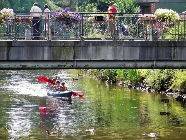 Brücke über der Niers in Wachtendonk