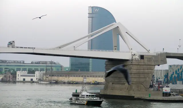 Hafenbrücke in Barcelona