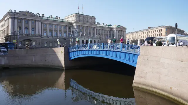 Brücke in St. Petersburg