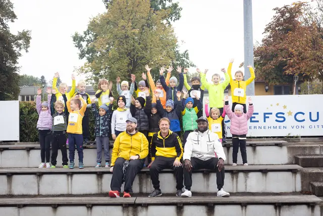 Die teilnehmenden Athleten der Bambinis (U8).  | Foto: M. Meyer