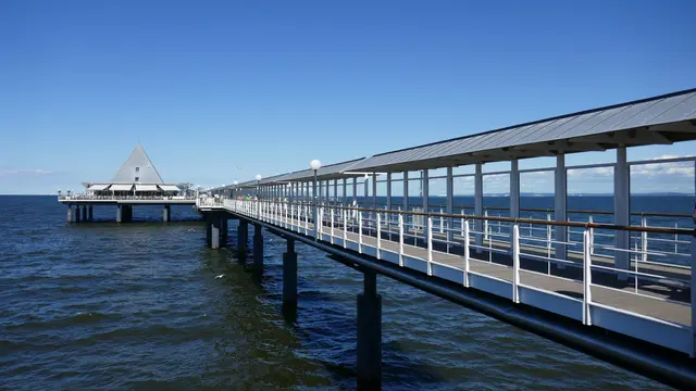 Seebrücke in Heringsdorf auf Usedom