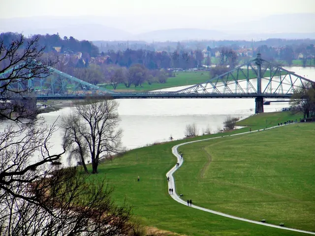 Das blaue Wunder in Dresden