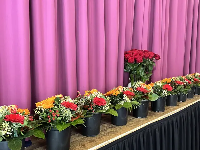 Blumen zum Dank für den großartigen Einsatz | Foto: Sabine Tyroller