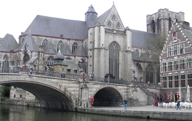 Brücke in Gent in Belgien