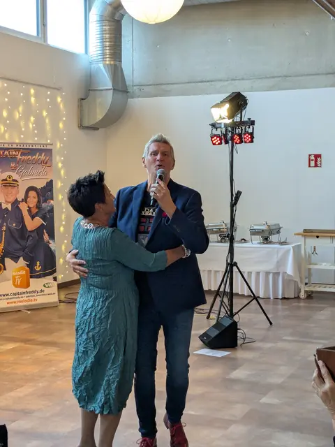 Silvio Samoni mit Ehefrau Ulrike | Foto: Matthias Bucher