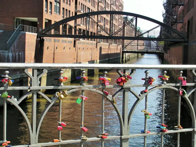 Brücker in der Speicherstadt von Hamburg