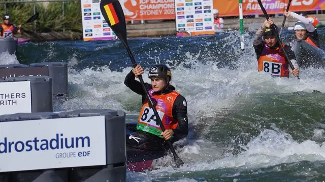 WM-Silber für Kajak-Damen-Team - herzlichen Glückwunsch aus Augsburg für die drei Kanu Schwaben Mitglieder! | Foto: DKV Uta Büttner