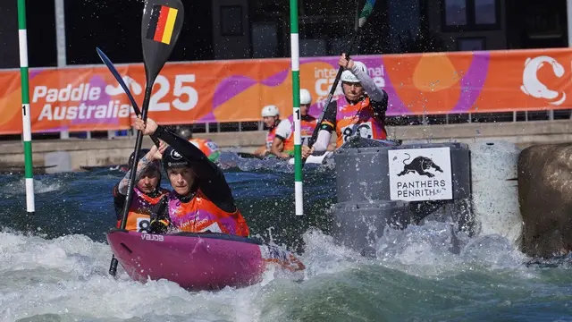 WM-Silber für Kajak-Damen-Team - herzlichen Glückwunsch aus Augsburg für die drei Kanu Schwaben Mitglieder! | Foto: DKV Uta Büttner