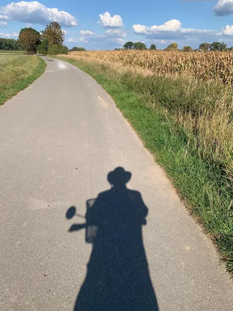 Wieder auf dem Weg nach Hause- Tschüss 🚲🙋‍♂️