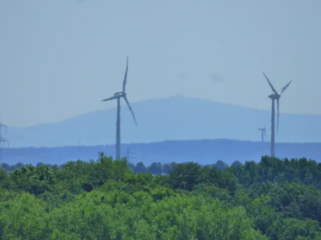 Bei guter Sicht ist der Brocken besser zu sehen