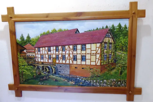 Die Schönemühle am Mühlgraben in Salzböden.