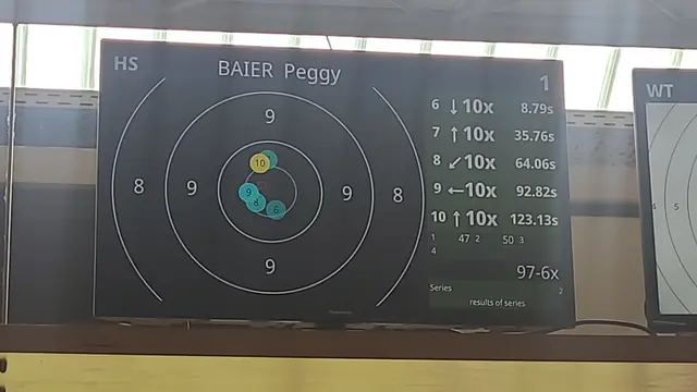 Eine perfekte Serie: 50 von 50 möglichen Ringe 