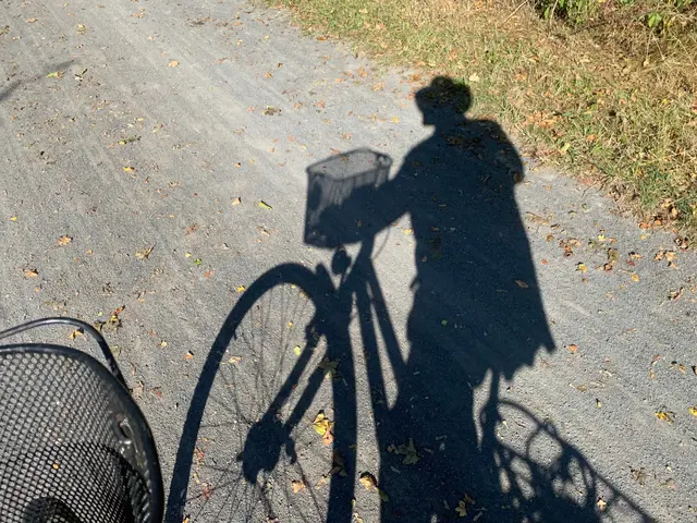 Auf Geht`s, das Wetter ist gut🚲