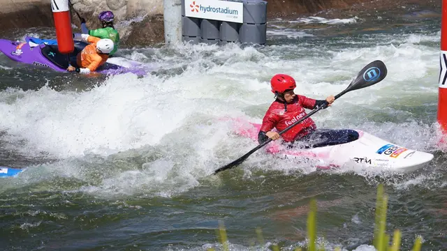 Kayak Cross Wettbewerb bei der WM in Australien am 4.10.2025 | Foto: DKV Uta Büttner