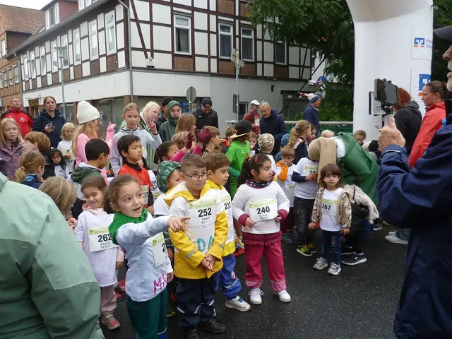 Kinderlauf 660 Meter.
