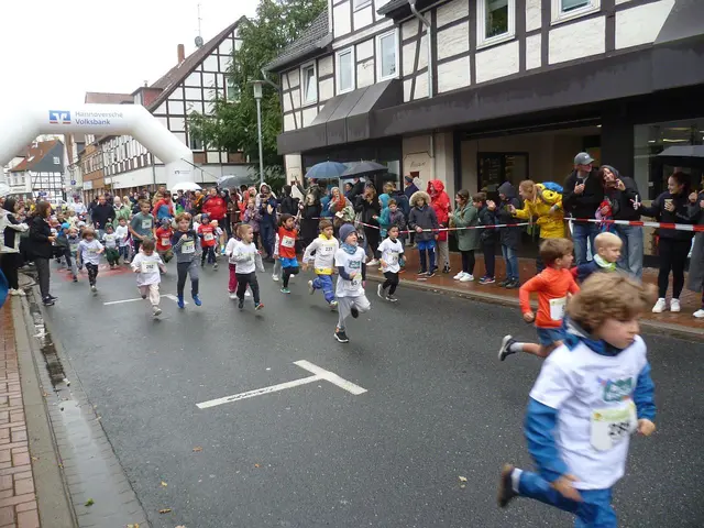 Kinderlauf 660 Meter.
