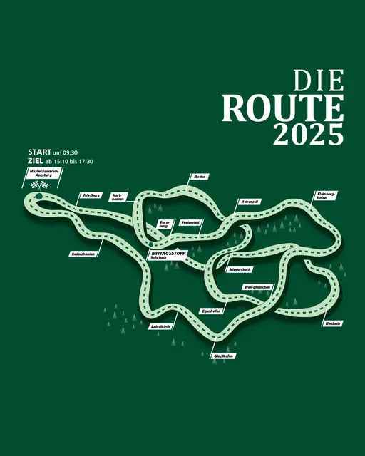 Nostalgische Eleganz bei einer automobilen Zeitreise durchs Wittelsbacher Land: Die beliebte Oldtimer-Raylle „Fuggerstadt Classics“ startete einen 180 Kilometer-Trip vom Augsburger Hotel Maximilians’ und passierte zum letzten Boxenstopp die Stempelstelle auf dem Friedberger Marienplatz. Foto: Fuggerstadt Classics | Foto: FSeventfoto