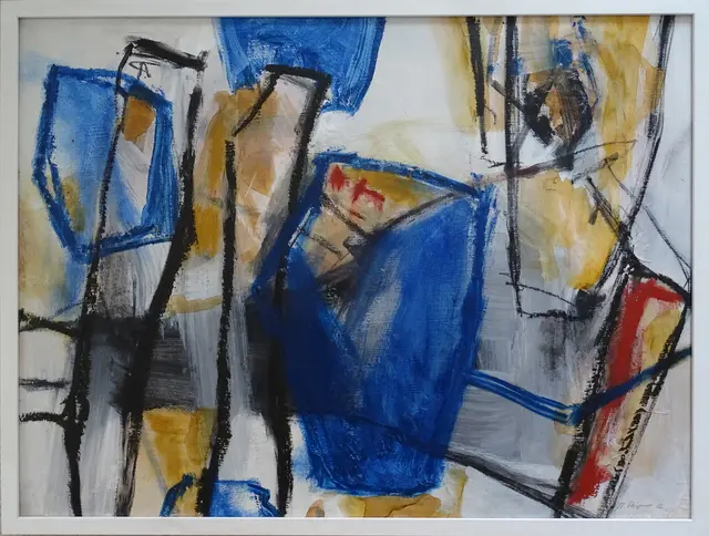 Flugzeit hat Maria Maier dieses Bild betitelt.