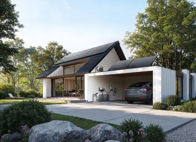 Eine zentrale Steuereinheit verbindet mehrere modulare Solarspeichersysteme miteinander und speist den Solarstrom gebündelt ins Haus ein. | Foto: DJD/Anker Solix