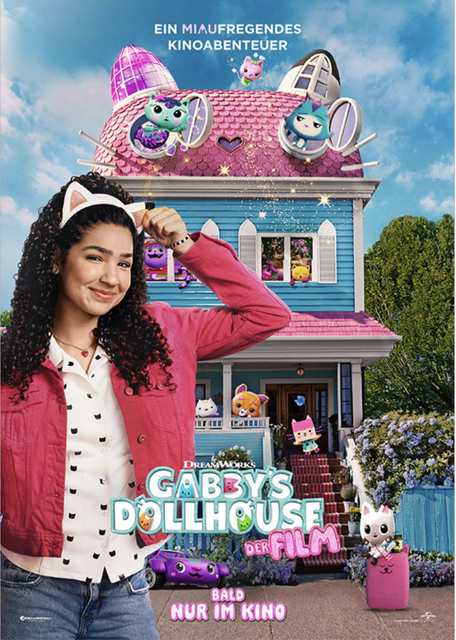 Filmplakat "Gabby's Dollhouse - Der Film"  | Foto: (c) Universal Pictures Germany