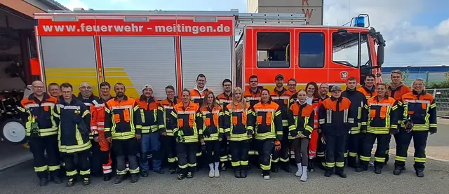 Die Teilnehmer am Ausbildungstag für die First Responder | Foto: Brand Niklas