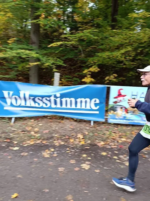 11 km: Gleich folgt der Zieleinlauf des Spargel-Sprinters.
