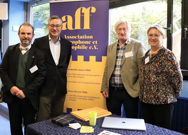 franz. Generalkonsul am AFF Stand | Foto: Marianne Stenglein