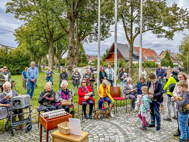 Tiersegnung 2025 bei der Wallfahrtskapelle Maria Alber | Foto: Pfarrei Heilig-Geist Augsburg-Hochzoll und Friedberg-West