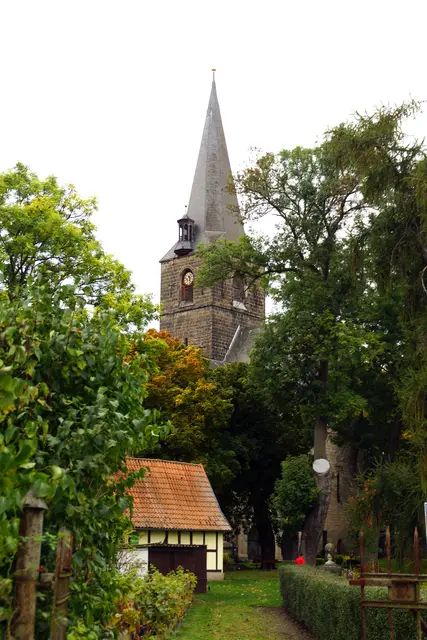 der Turm der Aegidii Kirche