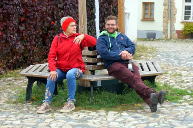 ein Päuschen auf dem Münzenberg