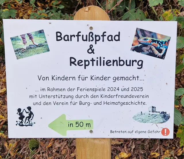 Barfußpfad in Hatzfeld | Foto: Wandern