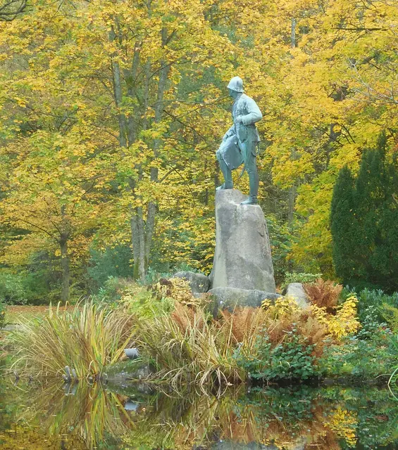 Das "Wissmann-Denkmal" ... | Foto: M. A.