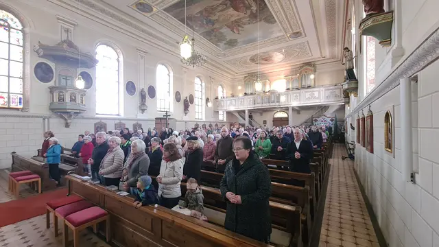 Gottesdienstbesucher