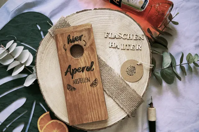 Aperol Brandmalerei | Foto: Bildrechte: Manuela Schröder