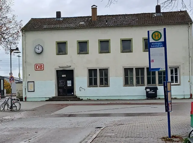 Der Meitinger Bahnhof ist für den Nahverkehr einer der wichtigsten Knotenpunktee im nördlichen Landkreis. | Foto: Peter Heider