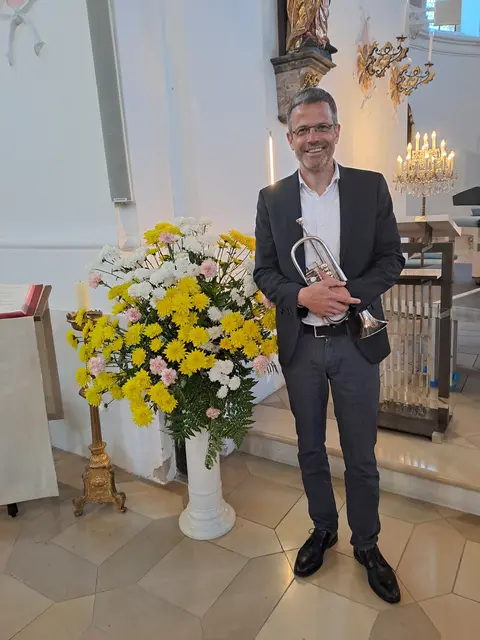 Trompeter Thomas Fink