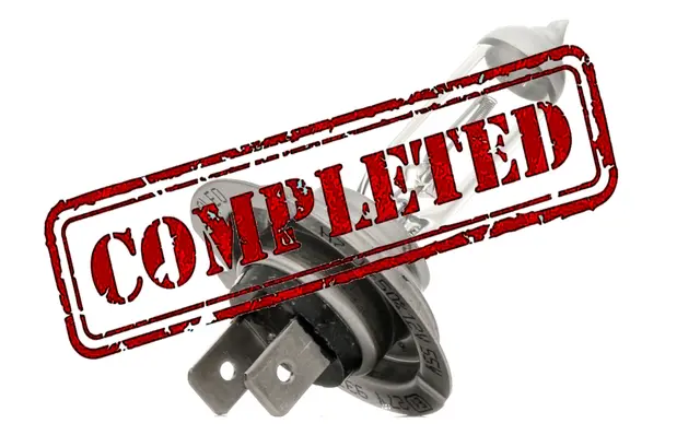 Iris - 1 Punkt - Glühlampe f. Abblendlicht