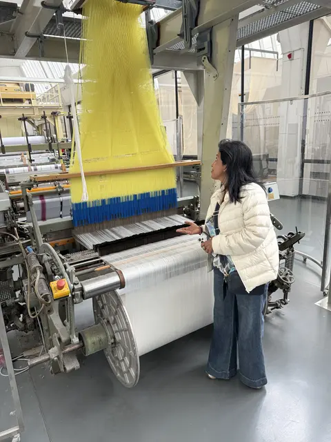 Besuch TIM Textilmuseum Augsburg S. Gupta.